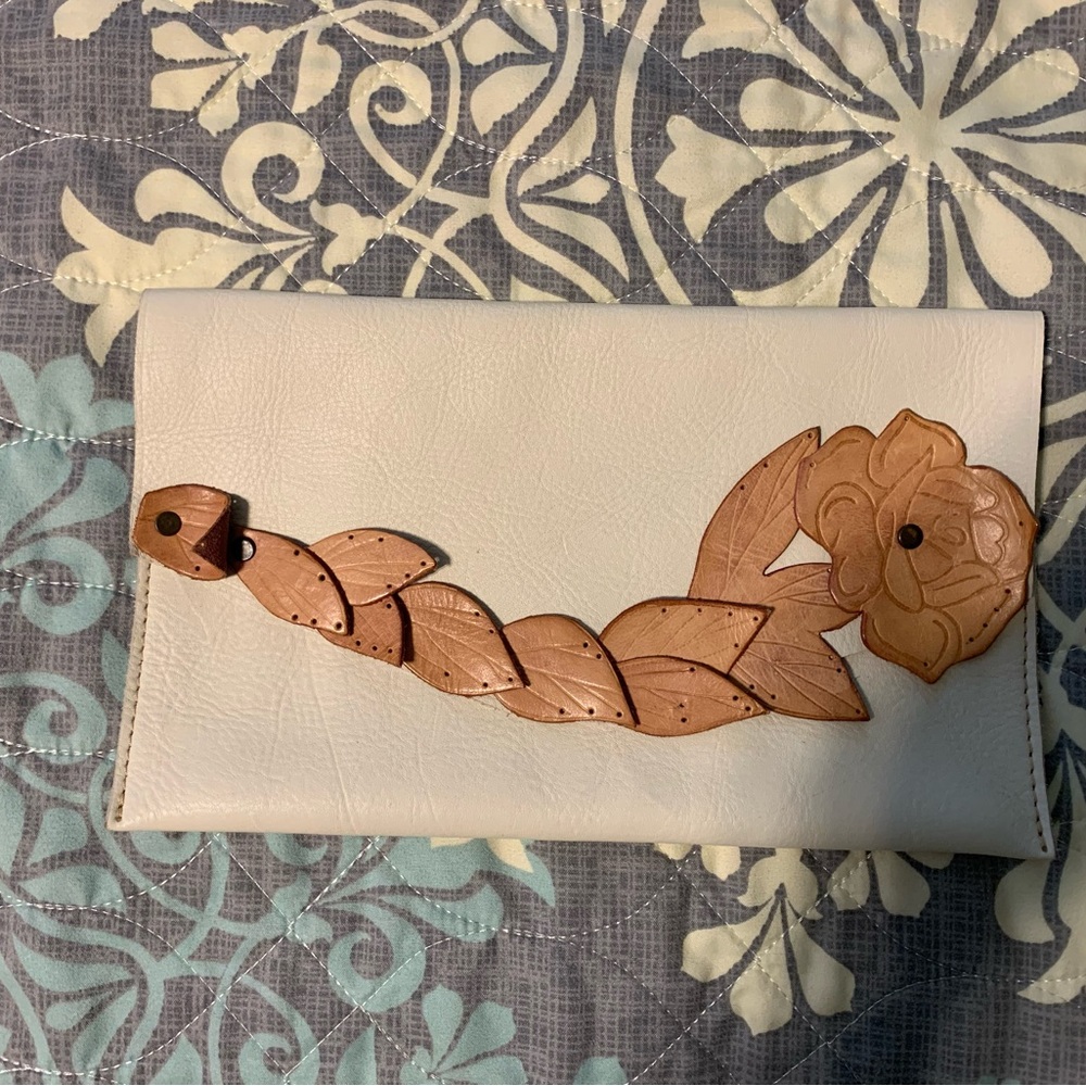 Vintage Gap Leather Clutch Circa 2002